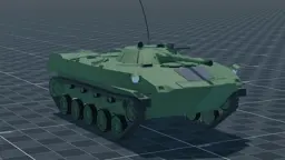 BMD-1, perspective, in Multicrew Tank Combat