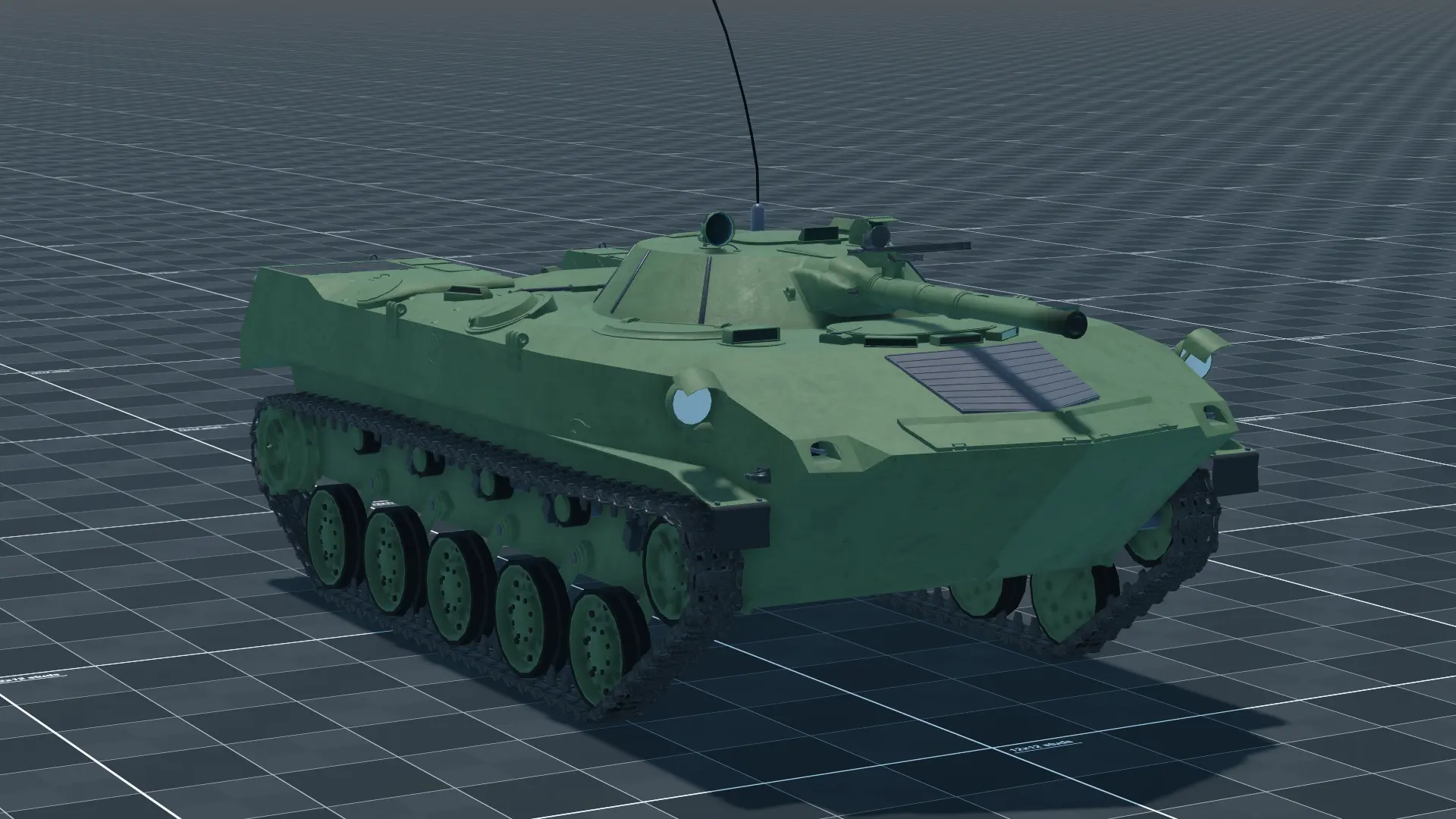 BMD-1, perspective, in Multicrew Tank Combat