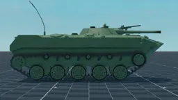 BMD-1, right, in Multicrew Tank Combat