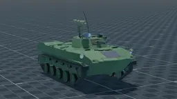BMD-2, perspective, in Multicrew Tank Combat