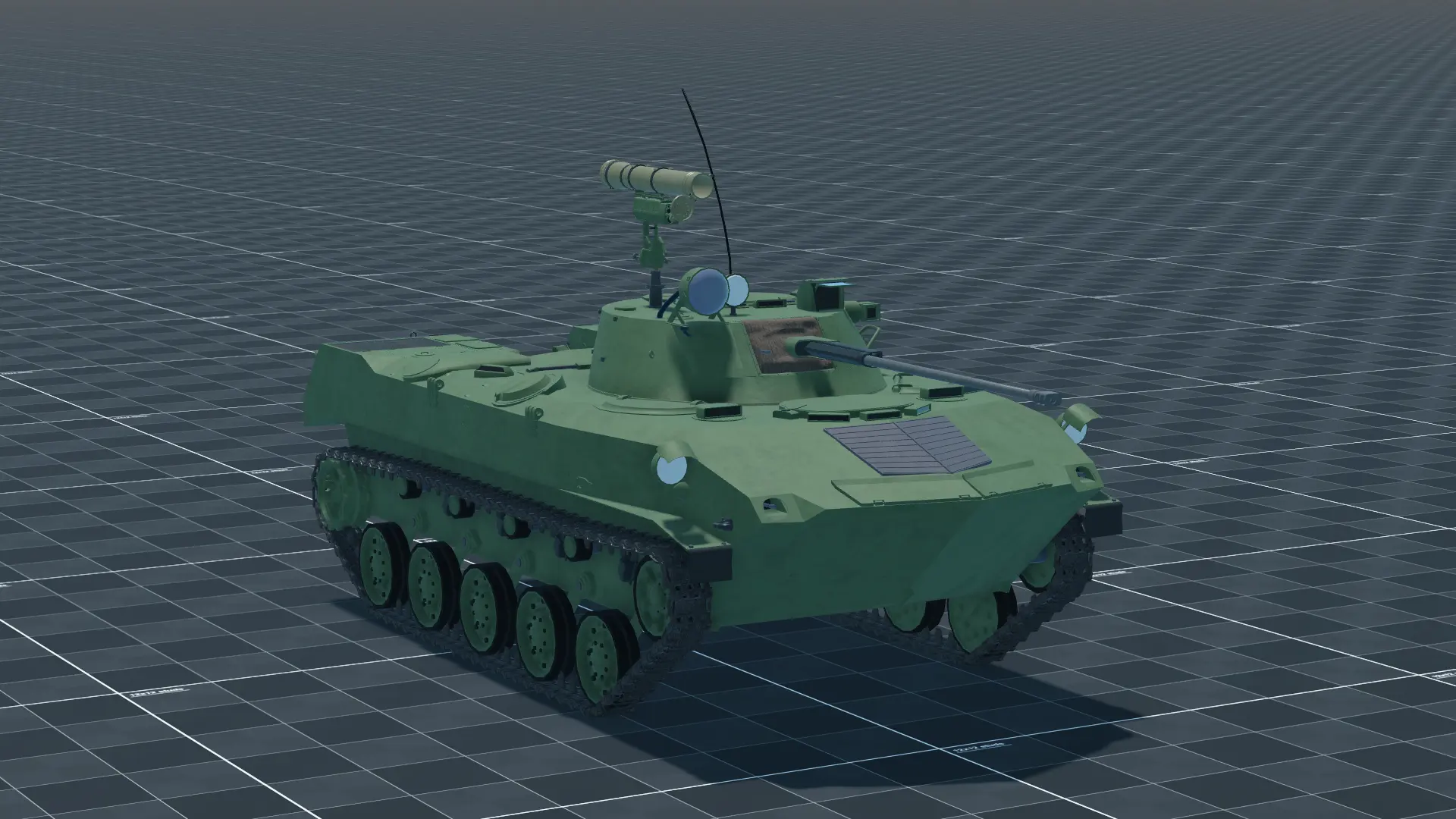 BMD-2, perspective, in Multicrew Tank Combat