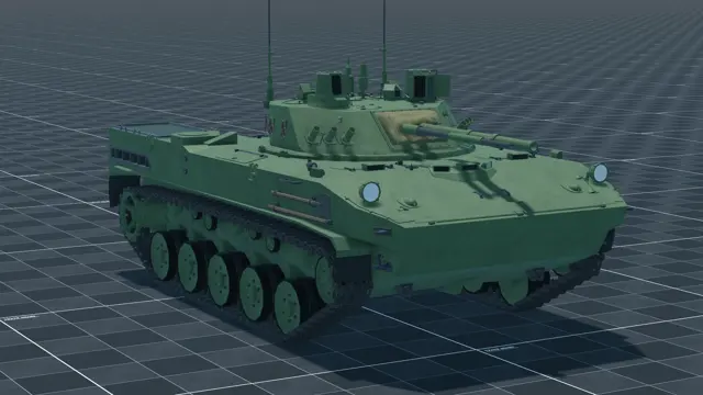BMD-4M, perspective, in Multicrew Tank Combat