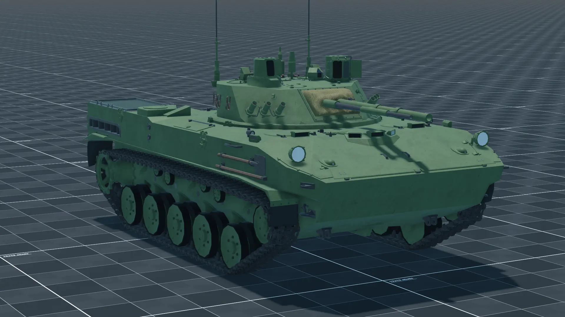 BMD-4M, perspective, in Multicrew Tank Combat