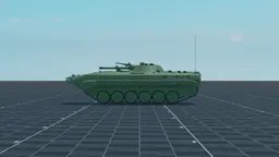 BMP-1, left, in Multicrew Tank Combat