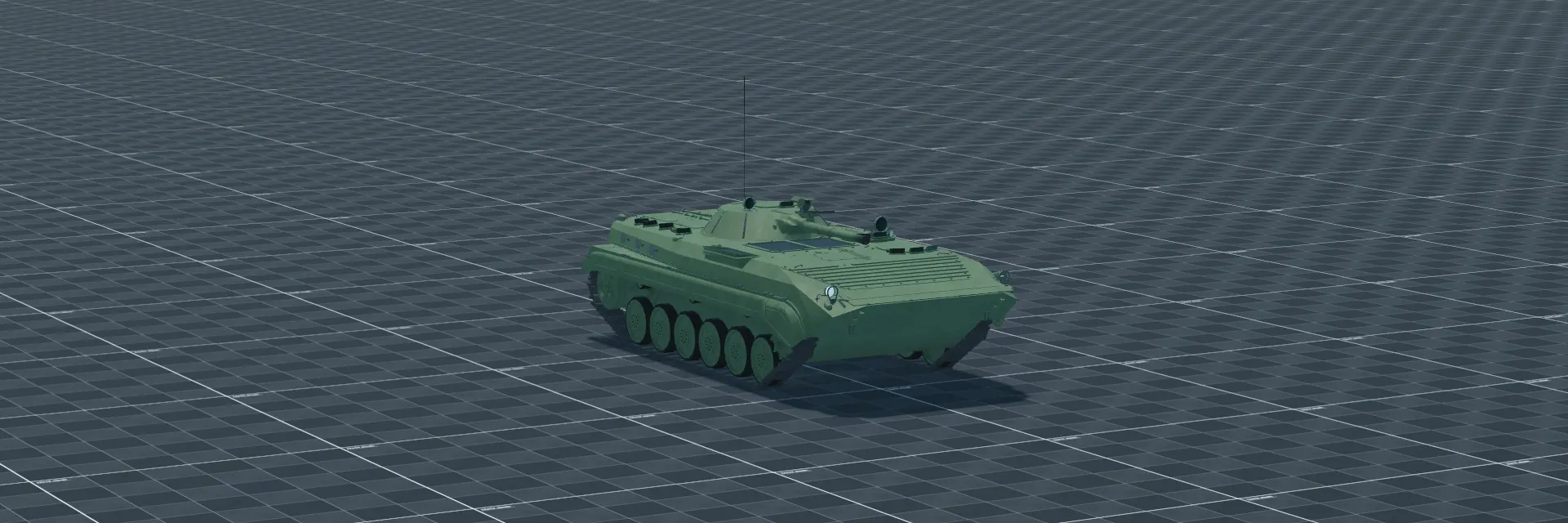 BMP-1, perspective banner, in Multicrew Tank Combat
