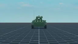 BMP-1AM, back, in Multicrew Tank Combat