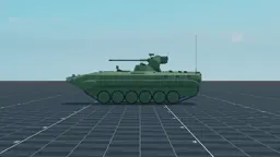BMP-1AM, left, in Multicrew Tank Combat