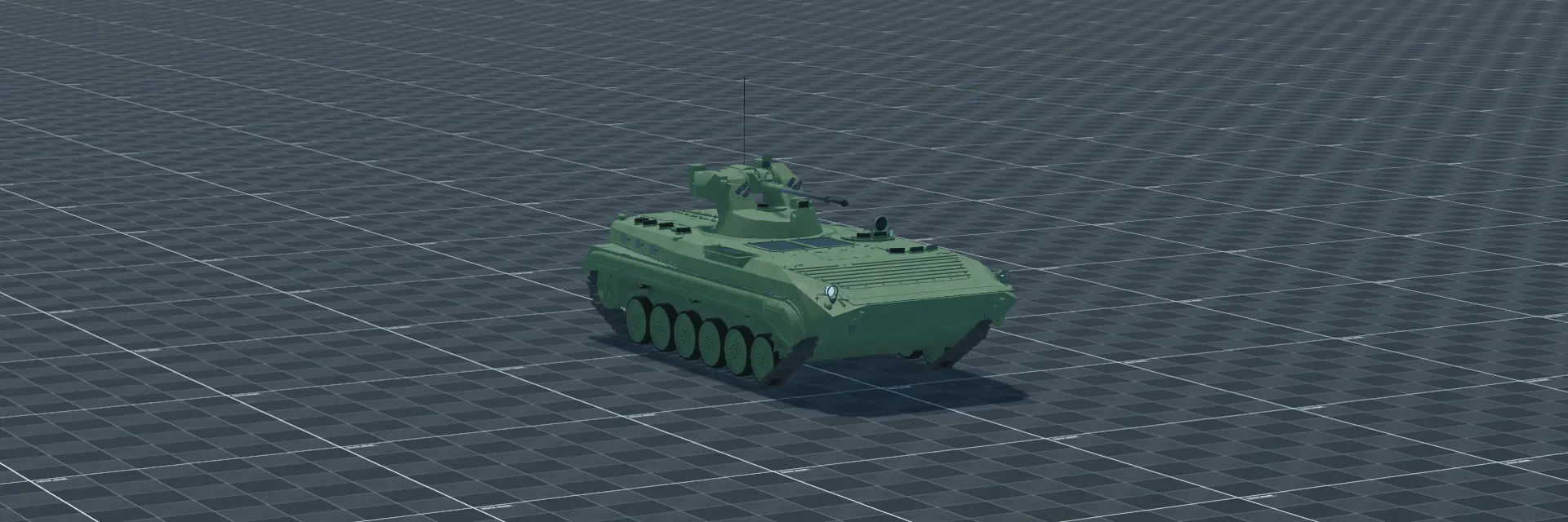 BMP-1AM, perspective banner, in Multicrew Tank Combat