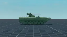 BMP-1AM, right, in Multicrew Tank Combat