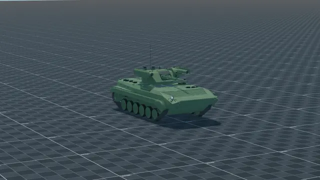 BMP-1TS, perspective, in Multicrew Tank Combat