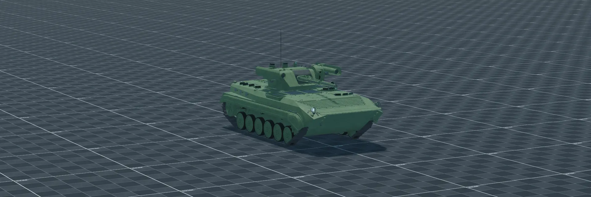 BMP-1TS, perspective banner, in Multicrew Tank Combat