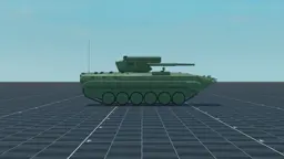 BMP-1TS, right, in Multicrew Tank Combat