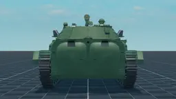 BMP-2, back, in Multicrew Tank Combat