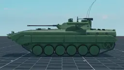 BMP-2M, left, in Multicrew Tank Combat