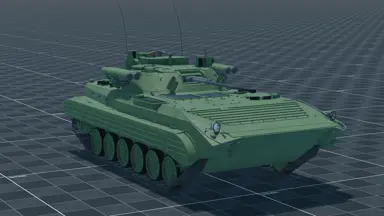 BMP-2M, perspective, in Multicrew Tank Combat