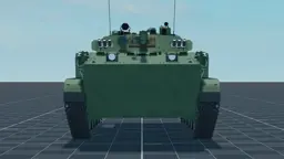 BMP-3 (1987), front, in Multicrew Tank Combat