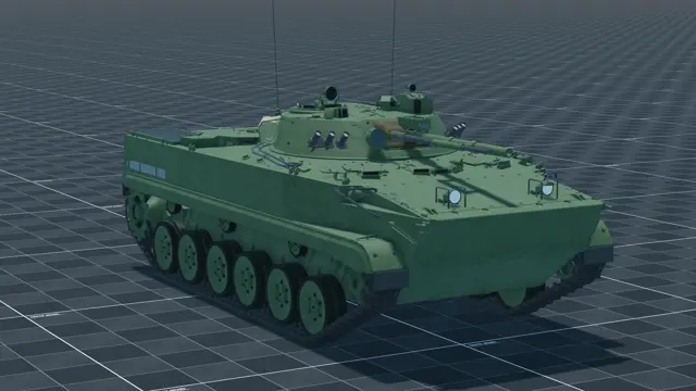 BMP-3 (1987), perspective, in Multicrew Tank Combat