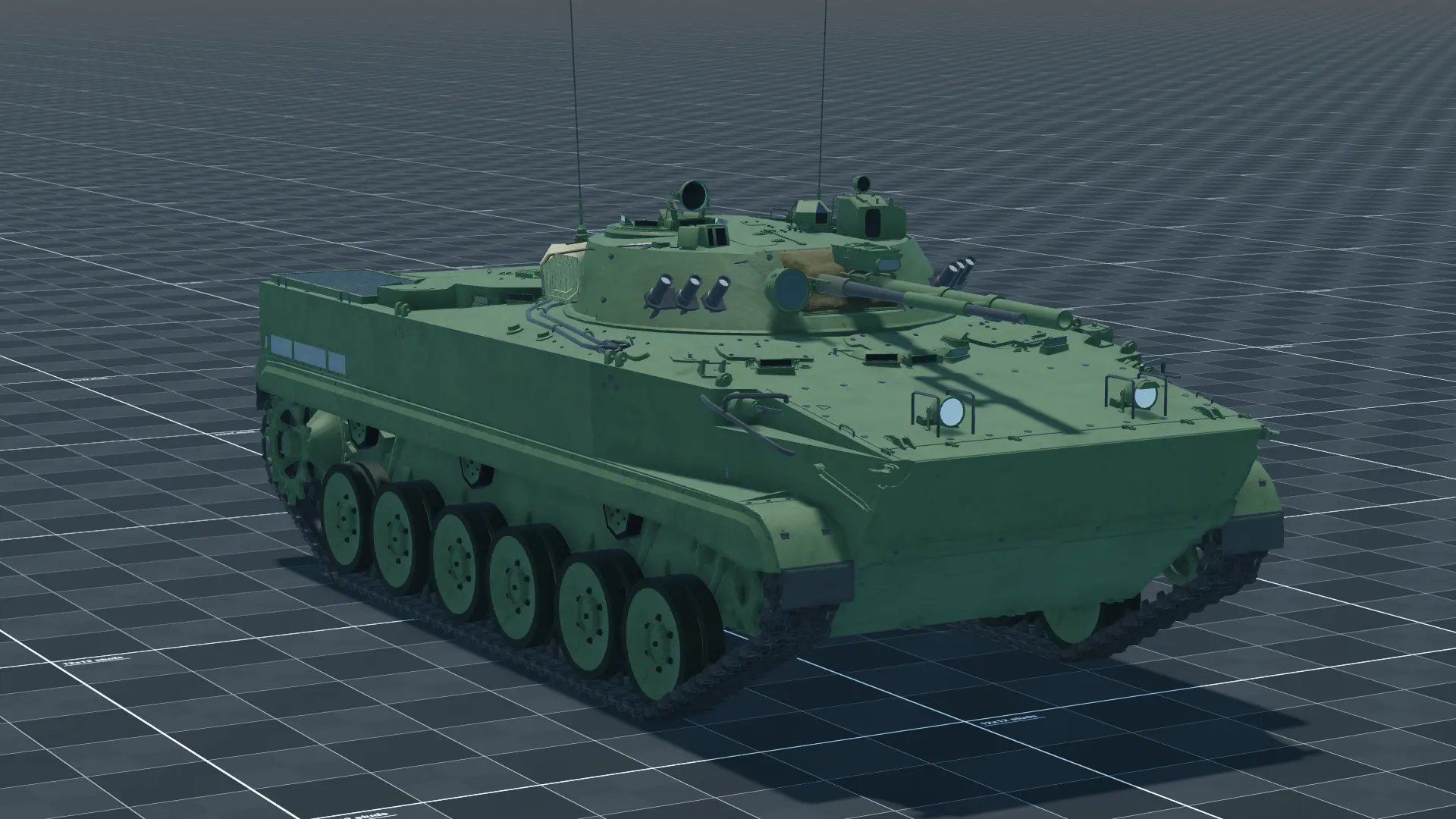 BMP-3 (1987), perspective, in Multicrew Tank Combat