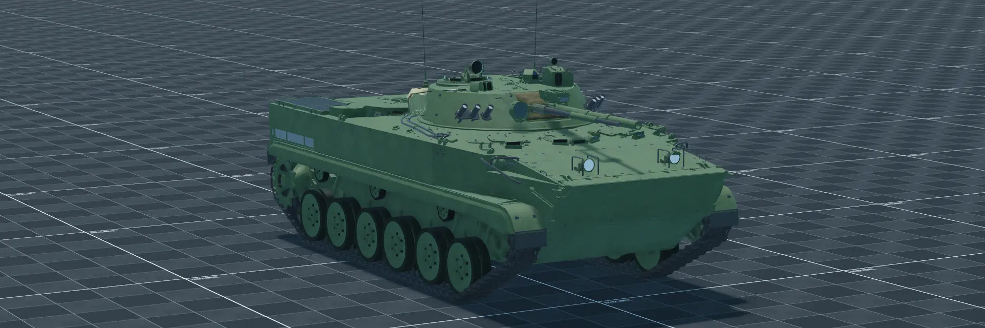 BMP-3 (1987), perspective banner, in Multicrew Tank Combat