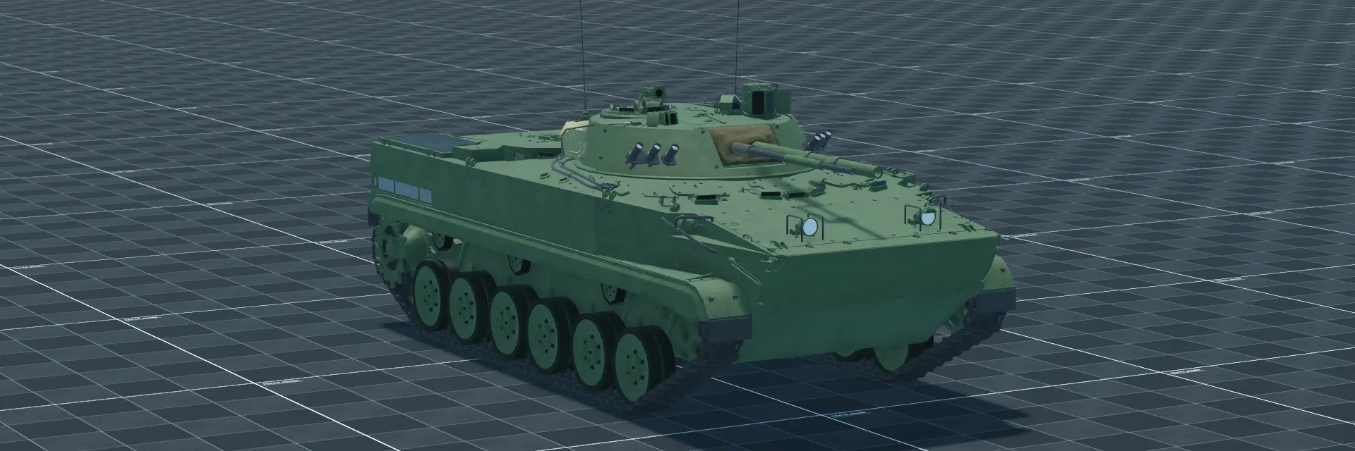 BMP-3 (2017), perspective banner, in Multicrew Tank Combat