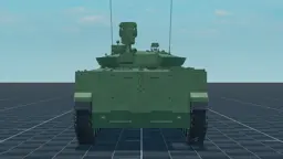 BMP-3M Arena, back, in Multicrew Tank Combat