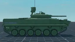 BMP-3M Arena, right, in Multicrew Tank Combat