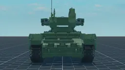 BMPT Terminator, back, in Multicrew Tank Combat