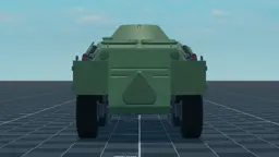 BRDM-2, back, in Multicrew Tank Combat