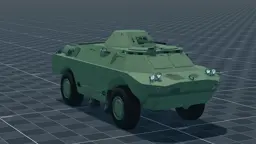 BRDM-2, perspective, in Multicrew Tank Combat