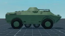 BRDM-2, right, in Multicrew Tank Combat