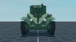 BT-5, front, in Multicrew Tank Combat