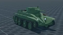 BT-5, perspective, in Multicrew Tank Combat