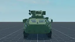 BTR-4, front, in Multicrew Tank Combat