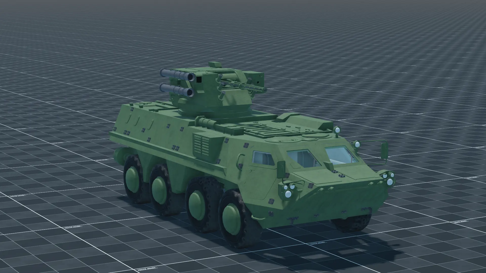 BTR-4, perspective, in Multicrew Tank Combat