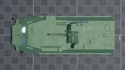 BTR-4, top, in Multicrew Tank Combat