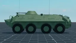 BTR-60PB, left, in Multicrew Tank Combat