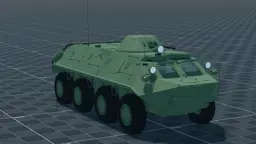 BTR-60PB, perspective, in Multicrew Tank Combat