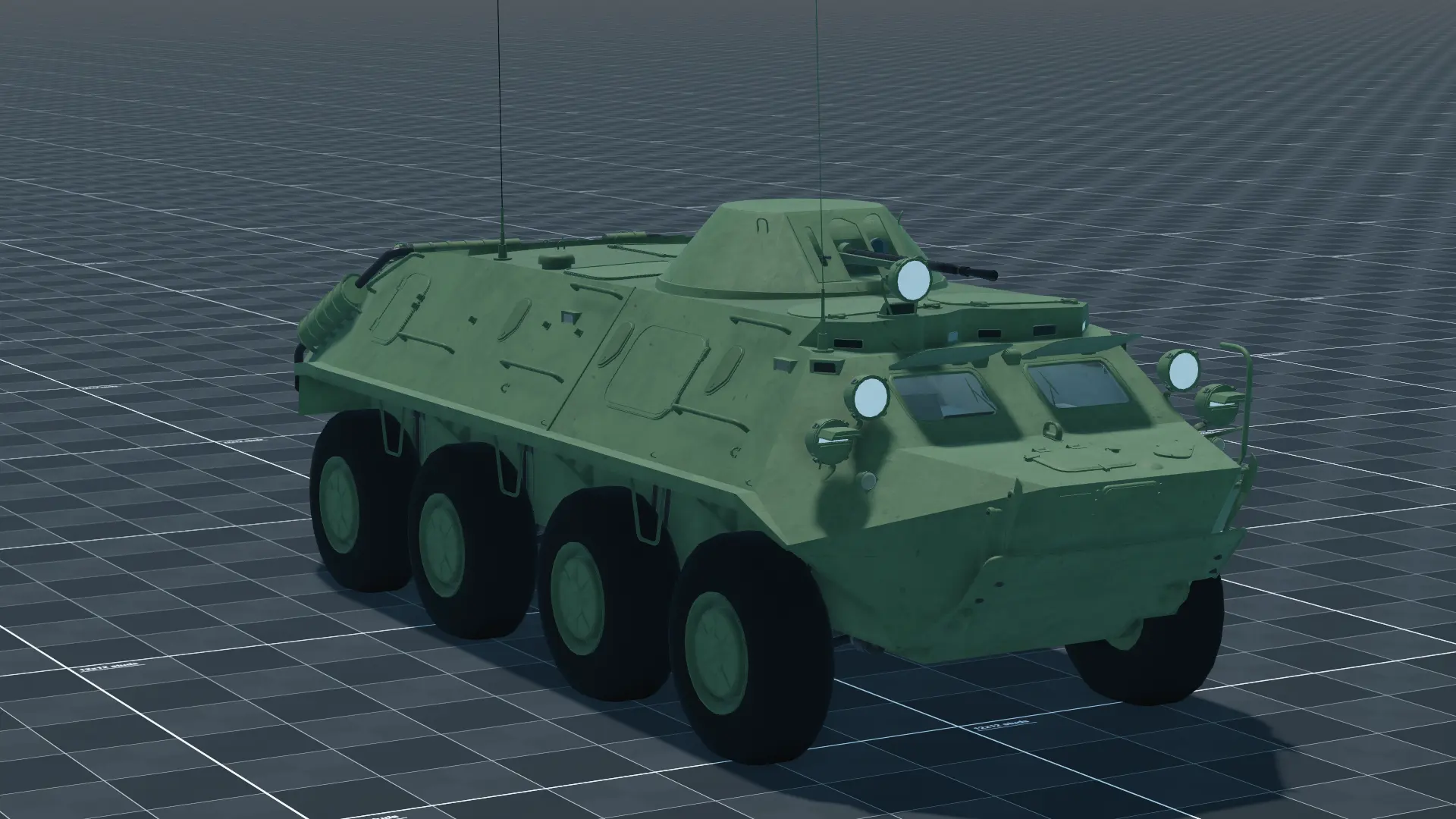 BTR-60PB, perspective, in Multicrew Tank Combat