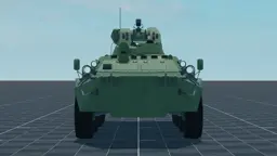 BTR-82A, front, in Multicrew Tank Combat