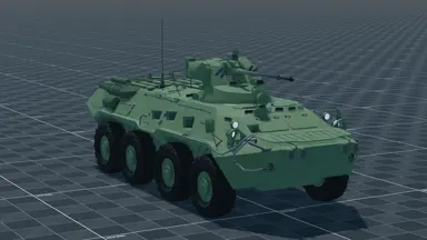 BTR-82A, perspective, in Multicrew Tank Combat