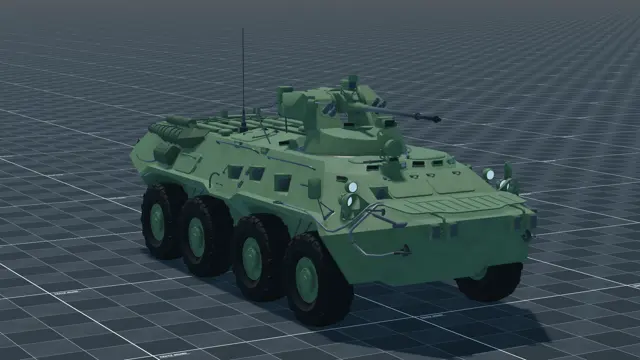 BTR-82A, perspective, in Multicrew Tank Combat