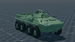 BTR-90, perspective, in Multicrew Tank Combat