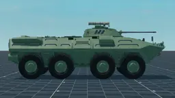 BTR-90, right, in Multicrew Tank Combat