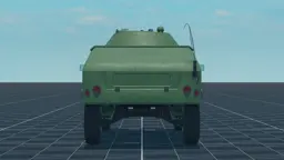 Bumpee, back, in Multicrew Tank Combat