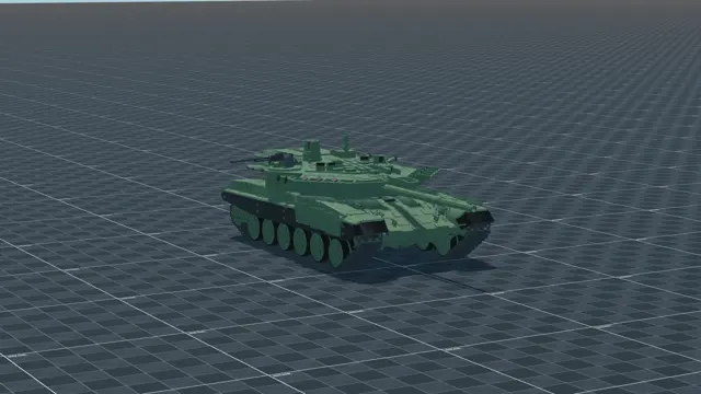 Burlak, perspective, in Multicrew Tank Combat