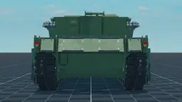 CATTB, back, in Multicrew Tank Combat