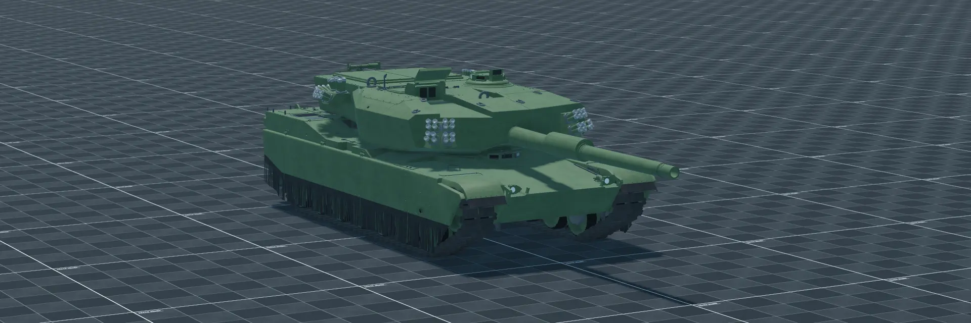 CATTB, perspective banner, in Multicrew Tank Combat