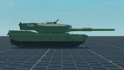 CATTB, right, in Multicrew Tank Combat