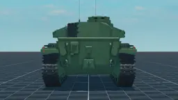 Centurion Mk.10, back, in Multicrew Tank Combat