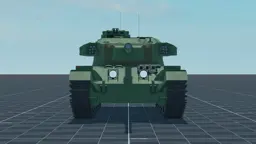 Centurion Mk.10, front, in Multicrew Tank Combat